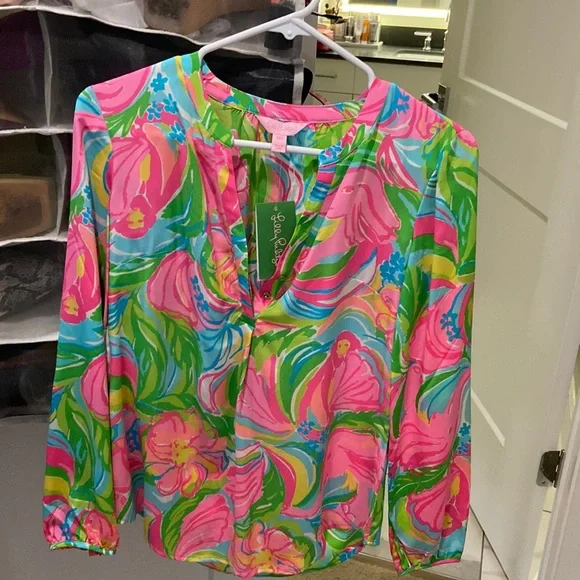 Lilly Pulitzer blouse - Picture 1 of 5
